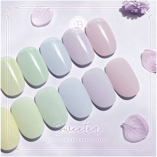 Sweet Tea collection 8 สี โทนพาสเทลไซรัป JinB Korea🇰🇷 ของแท้นำเข้าจากเกาหลี🇰🇷 พร้อมส่ง