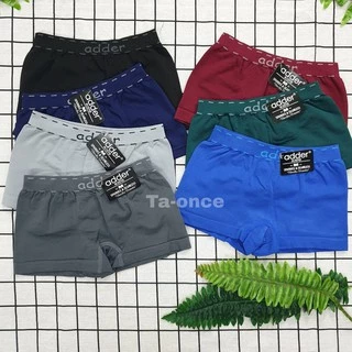กางเกงในเด็กชาย Boxer กางเกงในเด็กมีขา ADDER แพ็ค 5/แพ็ค 10 กางเกงในเด็กมีขา ผ้านิ่ม กางเกงในเด็ก (AD8)