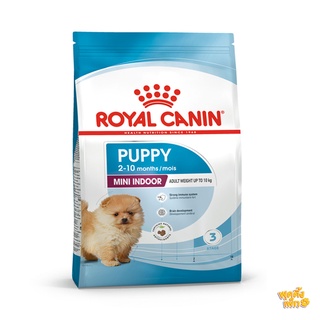 royal canin mini indoor puppy 3kg สูตรลูกสุนัขเลี้ยงในบ้าน