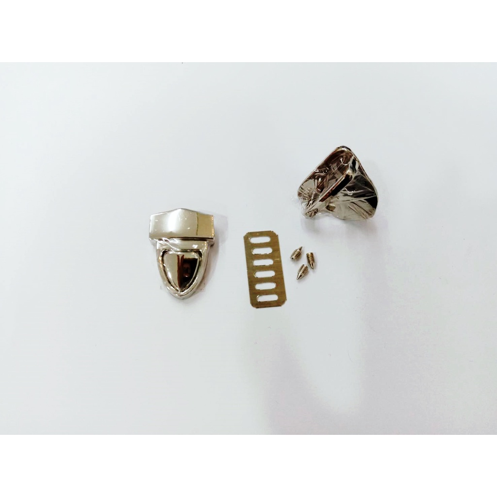 ปลีก/ส่ง (1ชิ้น) ตัวล๊อกฝากดสามเหลี่ยม 25x35mm งานซิ้ง รูปที่ 5