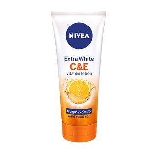  NIVEA นีเวีย เอ็กซ์ตร้า ไวท์ ซี แอนด์ อี วิตามิน โลชั่น 320 มล. เก็บเงินปลายทาง