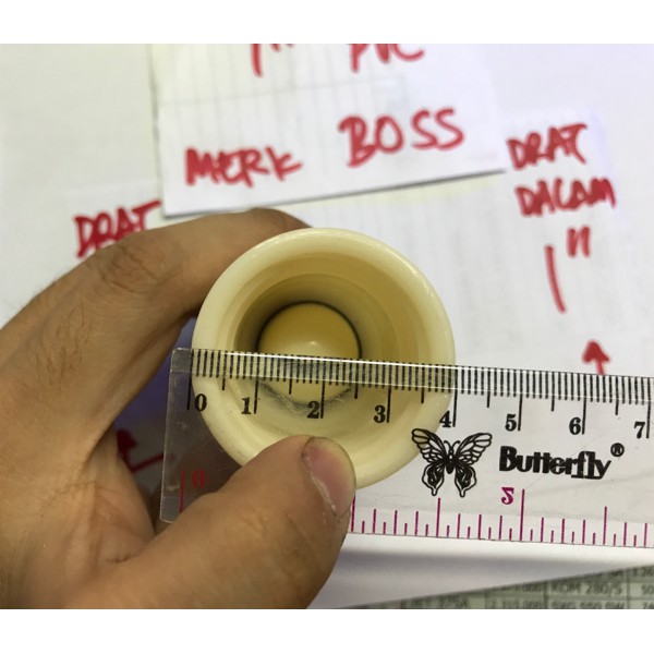 Tusen วาล์วเชื่อมต่อท่อพีวีซี 1 Dim Inch Boss - yuwonoongkowijaya.th ...