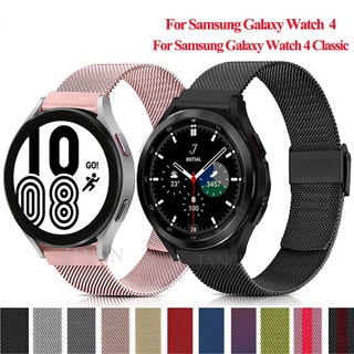 สายนาฬิกาข้อมือ หัวเข็มขัดโลหะ สําหรับ Samsung Galaxy Watch 5 4 40 มม. 44 มม. Galaxy Watch 4 Classic 42 มม. 46 มม.