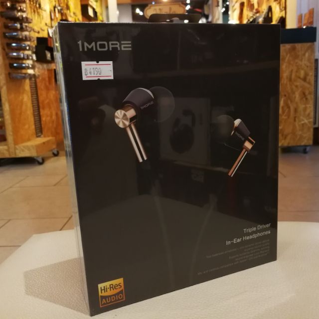 1More Triple Driver E1001 ของแท้ ประกันศูนย์ไทย หูฟัง 3ไดรเวอร์ตัวท้อป 2Balanced Armatures