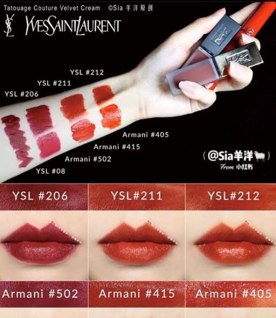 Ysl tatouage 211 hot sale