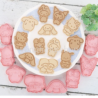 SANRIO แม่พิมพ์ตัดคุกกี้ บิสกิต รูปการ์ตูนน่ารัก 3D DIY