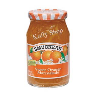 Smucker’s Jam สมักเกอร์ แยมผลไม้ รสส้ม ขนาด 340 กรัม (1 กระปุก)