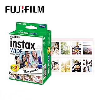 Fujifilm Instax Wide film ฟิล์ม instax mini ฟิล์มขอบขาว ** 10 ไม่มีกล่อง** !! อ่านรายละเอียดก่อนสั่งซื้อ !!