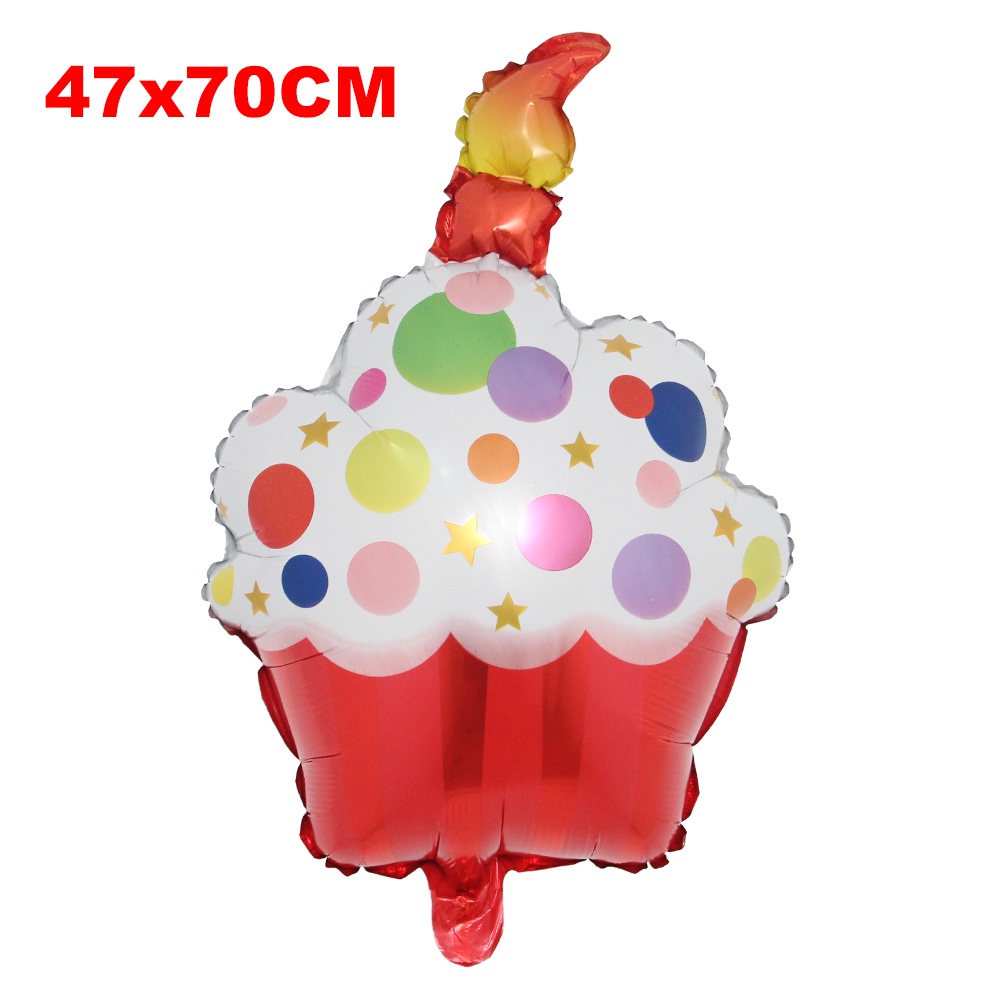 ลูกโป่งฟอยล์อลูมิเนียมรูปการ์ตูนม้าลายขนาดใหญ่สําหรับตกแต่งเค้กวันเกิด - รูปที่ 2