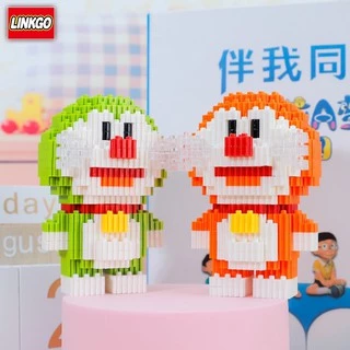 เลโก้ตัวต่อเฟืองlinkgo Doramon มาสีใหม่4แบบ จำนวน291ชิ้น