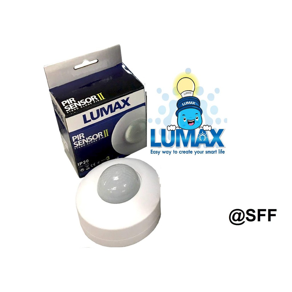 Lumax อุปกรณ์ตรวจจับความเคลื่อนไหว ติดเพดาน PIR Sensor 2 (Movement Sensor)