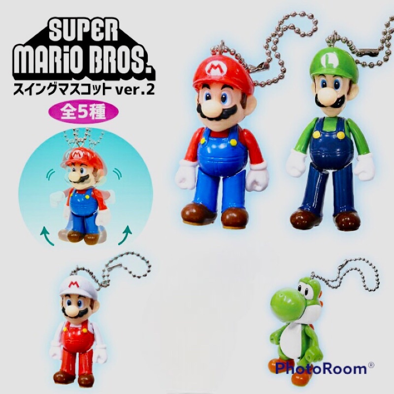 มาริโอ้ พวงกุญแจ เซ็ทละ 4 แบบ ของแท้💯% สินค้าขากญี่ปุ่น