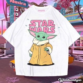 ผ้าฝ้ายแท้เสื้อยืด ขนาดใหญ่ | Yoda BABY WARS Stars | เสื้อยืด ขนาดใหญ่ | เสื้อยืด ขนาดใหญ่ พิมพ์ลาย VINTAGES-4XL