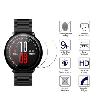 กันสาดฟิล์มกรองกระจก 2.5D สำหรับ Huami Amazfit Pace