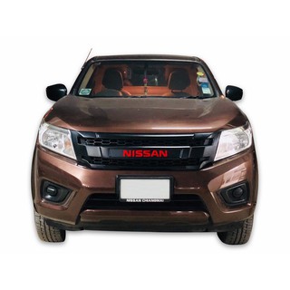 กระจังหน้า หน้ากระจัง นิสสัน นาวาร่า Nissan Navara Np 300 logo Nissan แดง