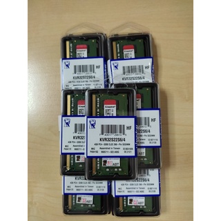 Kingston RAM NB KVR32S22S6/4 ( DDR4-3200 64-bit 4GB ) สินค้าเป็นของใหม่ มีของพร้อมส่ง