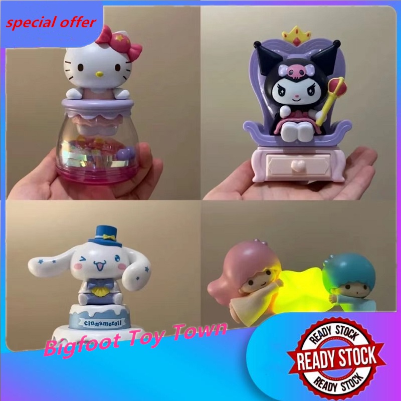 2022 KFC Sanrio Cinnamoroll Hello Kitty Toys ของเล่นสะสม KFC ในเดือนสิงหาคม 2022