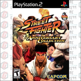 PS2: Street Fighter Aniversary Collection (U) [DVD] รหัส 705