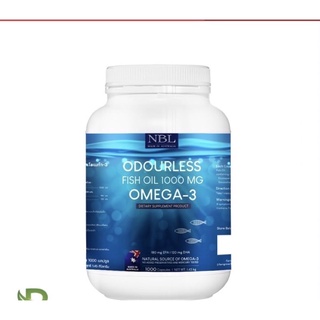 NBL Odourless Fish Oil 1000 mg OMEGA-3