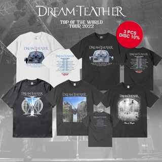 เสื้อยืด พิมพ์ลาย Dream THEATER TOUR 2022 BAND TOUR LIVE CONCERT