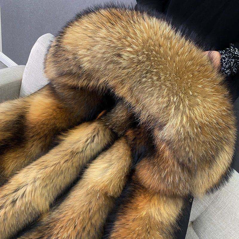ดาวดวงเดียวกันMens Fur Coat ฤดูหนาว Faux Fur Outwear Hooded Coat Hoodies Casual Parka แจ็คเก็ตยาวขนแกะ Overcoats Ropa De