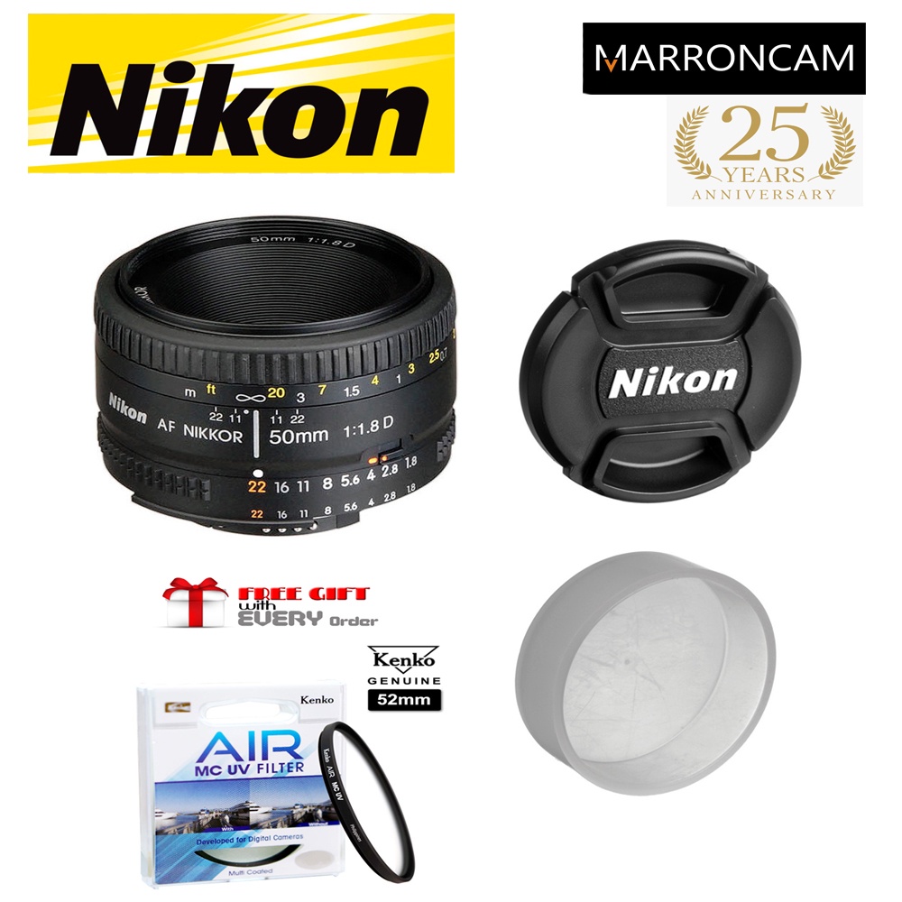 เลนส์ Nikon AF NIKKOR 50mm f/1.8D