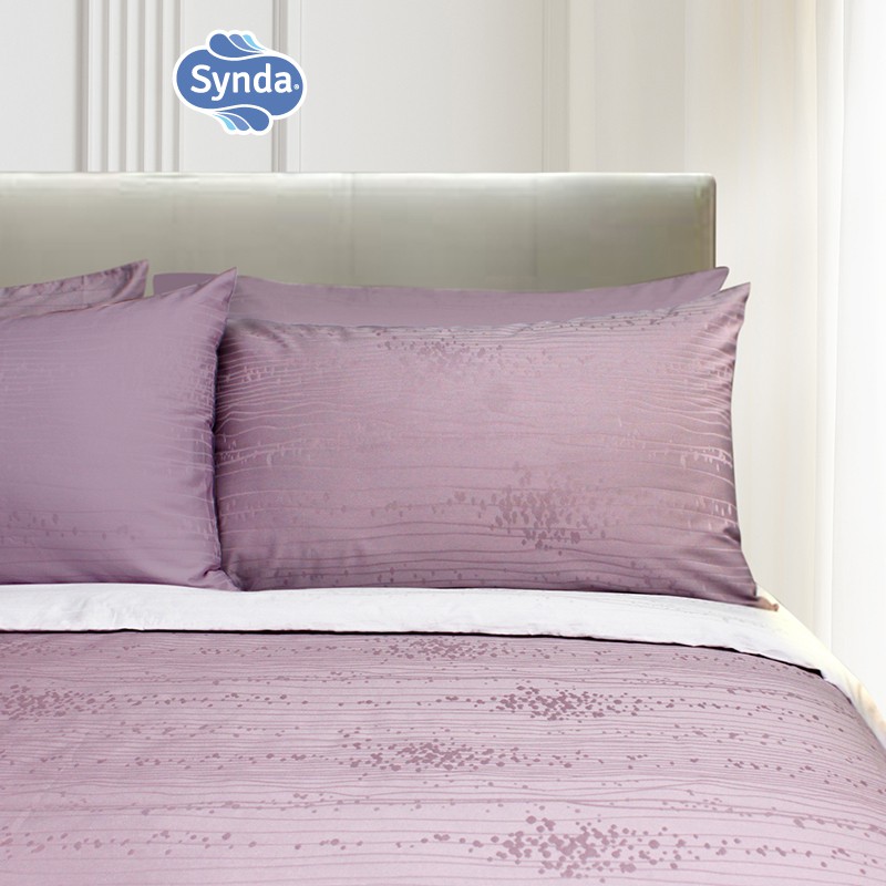 Synda ผ้าปูที่นอน Cotton Jacquard 500 เส้นด้าย รุ่น Viola/A