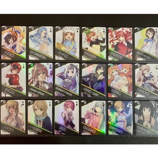 R R Kameng Girls Domain • Field • First Press Moe Girls Domain • Vol.1 · R Anime Waifu Collation Card Five-Equal Flower Wedding, Life in Another World From Zero, Miss Kaguya Wants Me to Confess, Violet Evergarden เซลล์ทํางาน Xue Nai Cocolo