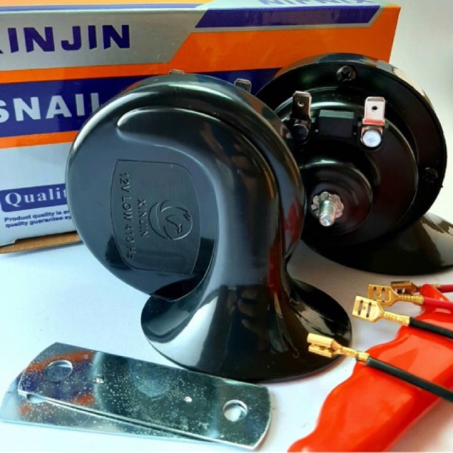 (พร้อมส่ง!) แตรหอยโข่ง แตรรถยนต์/มอเตอร์ไซค์ 12v เสียงเบนซ์