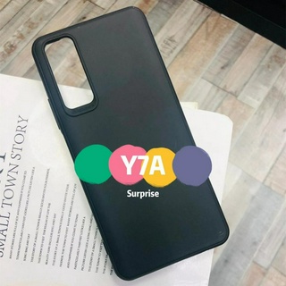 Ready Stock เคส for Huawei Y7A New 2020 Casing Skin Feel TPU Softcase Phone Soft Case Simple Color TPU Silicone Phone Cover HuaweiY7A เคสโทรศัพท์