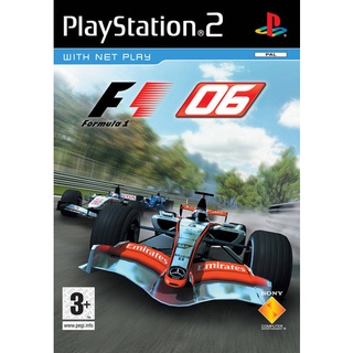 F1 Formula One 06 PS2 แผ่นเกมส์ps2 f1-2006 เกมเพล2 แนวรถแข่ง F1-06 ps2