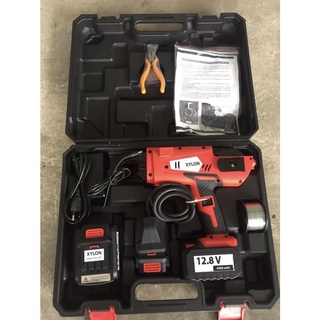 🔥โค้ดINC3LEL3ลด30฿เครื่องผูกลวดอัตโนมัติไร้สาย/แบตเตอรี่ Cordless Automatic Rebar Tier ยี่ห้อ XYLON รุ่น XY-RT34