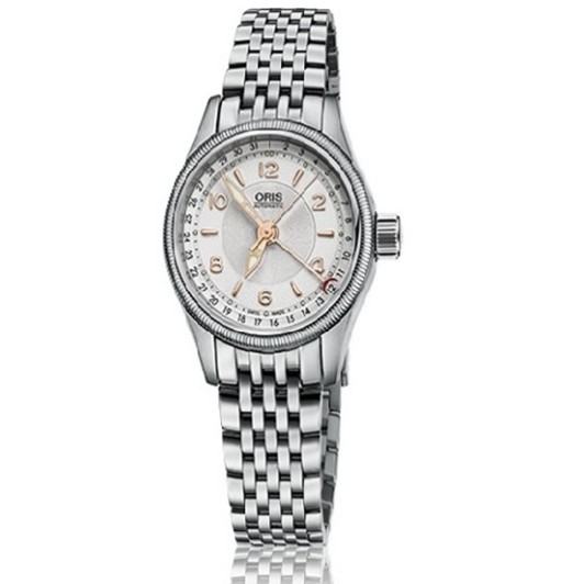 นาฬิกาผู้หญิง ORIS Big Crown รุ่น 01 594 7680 4031-07 8 14 30 Pointer Date Automatic Ladies Watch