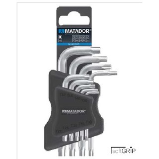 ประแจตัว L หัว TORX  MATADOR รุ่น 4439091  T10 - T50 (9pcs.)