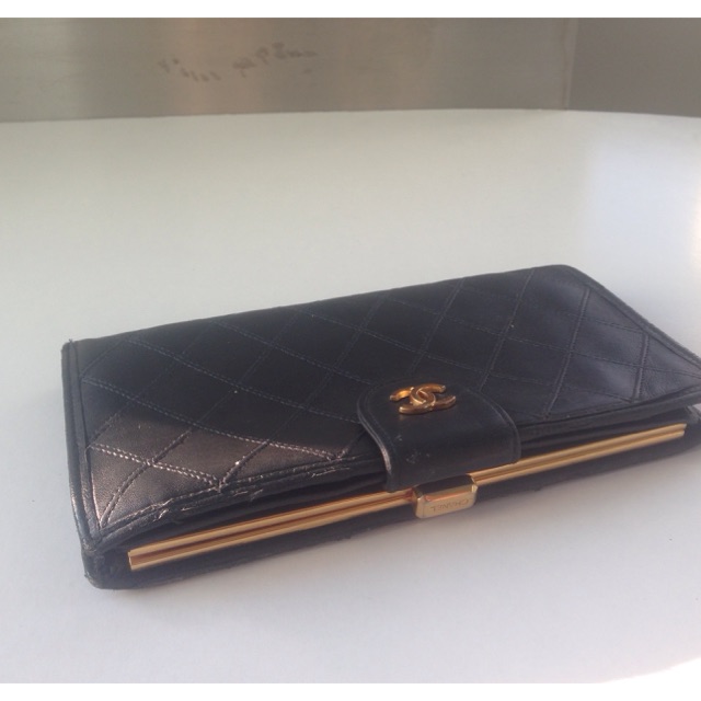 Chanel bifold long wallet