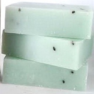 สบู่มะกรูด งาดำ KAFFIR LIME-SESAMI SOAP​ สบู่น้ำมันธรรมชาติ หน้า+ตัว Natural Face &amp; Body Herbal Oil Soap(cold process)