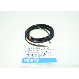 E2E-S05S12-WC-C2    OMRON Inductive Proximity Sensor รุ่น พร็อกซิมิตีเซนเซอร์ขนาดเส้นผ่านศูนย์กลางเล็ก