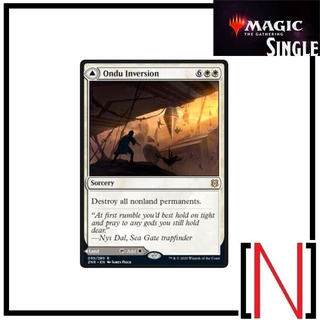 [MTG][Single][ZNR] Ondu Inversion // Ondu Skyruins ระดับ Rare [ภาษาอังกฤษ]