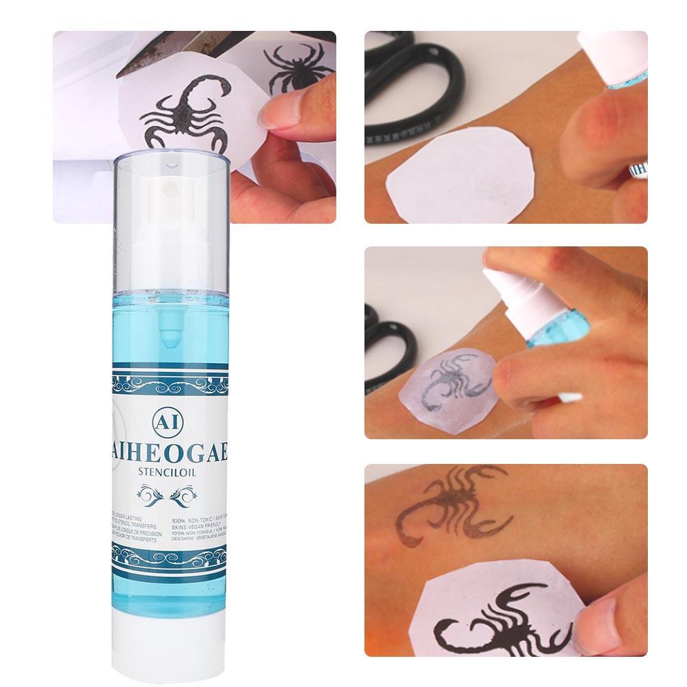 [READY STOCK] 200ml Professional Tattoo Transfer Liquid Stencil Primer Accessories