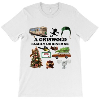 เสื้อยืดผ้าฝ้าย 100% พิมพ์ลาย A Griswold Family Christmas คุณภาพดี สําหรับผู้ชาย ขายส่ง ราคาถูกที่สุด