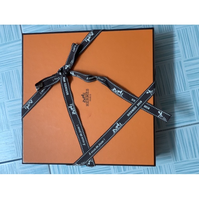 เข็มขัด หนังสีดำHERMES