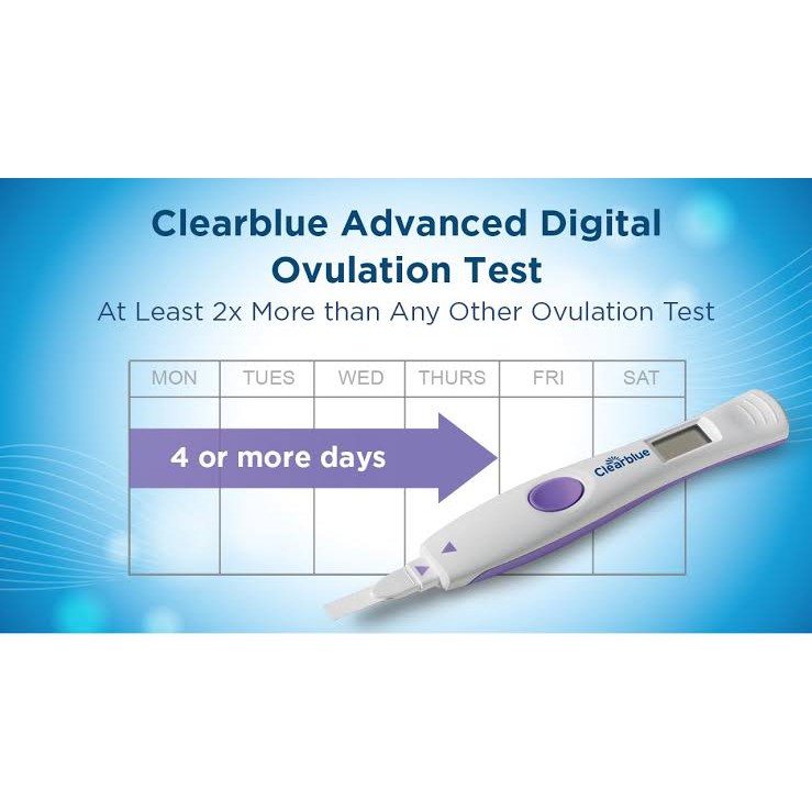 Clearblue® Advanced Ovulation Test Kit (OPK) 20 Tests อุปกรณ์ทดสอบการตก