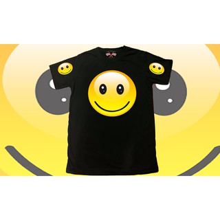 เสื้อยืดลายยิ้ม smile เสื้อยืดลายวินเทจ