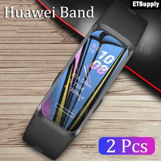 2 Pieces Huawei Band 4 4E 3 Pro Screen Protector Soft Tempered Glass Film Smart Watch Full Screen Cover