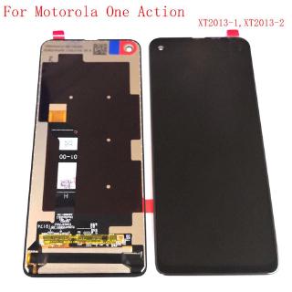 หน้าจอแสดงผล lcd 6 . 3 original สําหรับ motorola one action xt 2013-1 xt 2033-2 จํานวน 1080x252