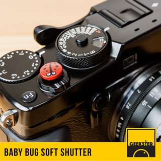 ปุ่ม Soft Shutter เต่าทอง สีแดง ( Soft Release Shutter Button / ปุ่มชัตเตอร์ )