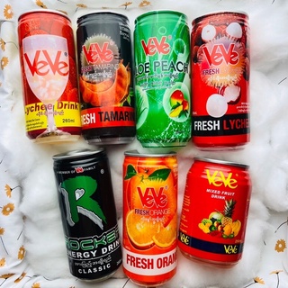 🍑Veve energy drink เครื่องดื่มชูกำลัง รสผลไม้ต่างๆ ให้พลังงาน