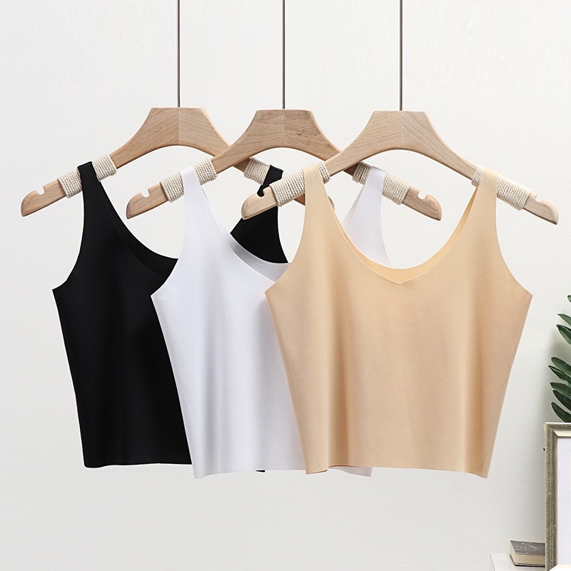 เสื้อกล้ามครึ่งตัว ผ้ายืดเย็นสบาย