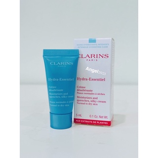 ครีมบำรุง- เติมน้ำ คืนความชุ่มชื้น Clarins Hydra Essential Silky Cream /  5 ml