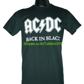 HOT SALINGเสื้อยืดผ้าฝ้ายเสื้อวง Ac/Dc เสื้อวงดังๆ วินเทจ เสื้อวินเทจ acdc เอซี/ดีซี ADC1529 S-5XL